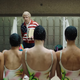Jason Sudeikis and unnervingly deepfaked synchronized swimmers star in Foo Fighters' new music video